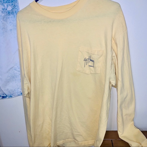 Guy Harvey Other - Yellow Guy Harvey Long Sleeve Tee